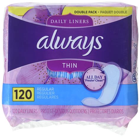 always pantiliners thin|adult panty liners.